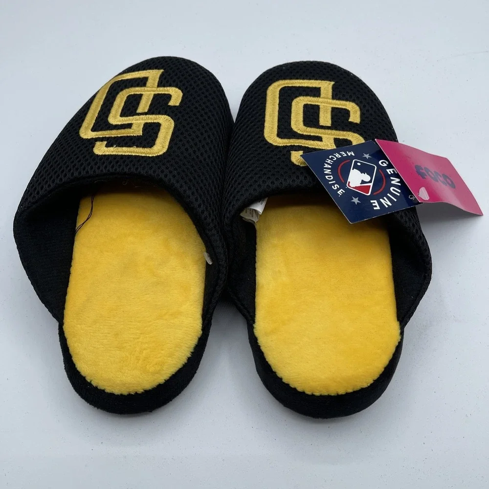 Foco San Diego Padres Slippers Youth Size‎ L (5-6) New